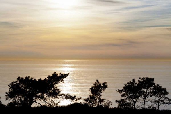USA, California, La Jolla Sunset on ocean